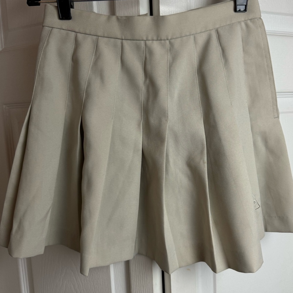 Le Coq Sportif Tennis Skirt Beige Small